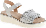 ara Benton Ruffle Sandal
