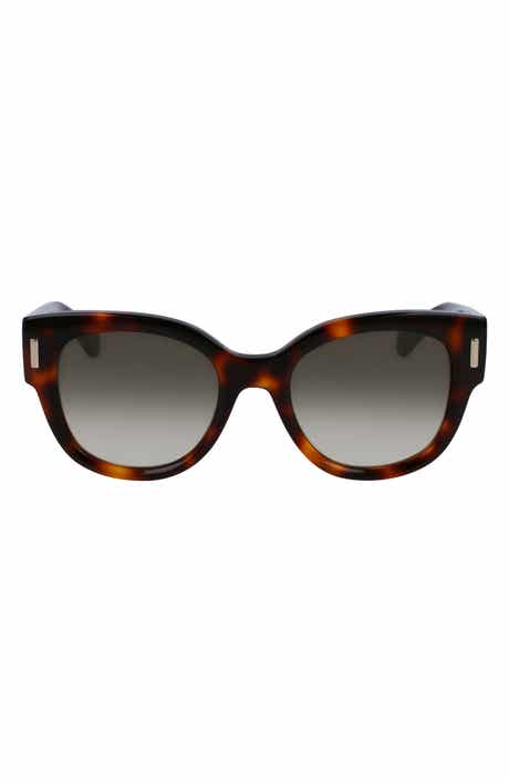 FERRAGAMO Rivets Tea Cup 51mm Butterfly Sunglasses