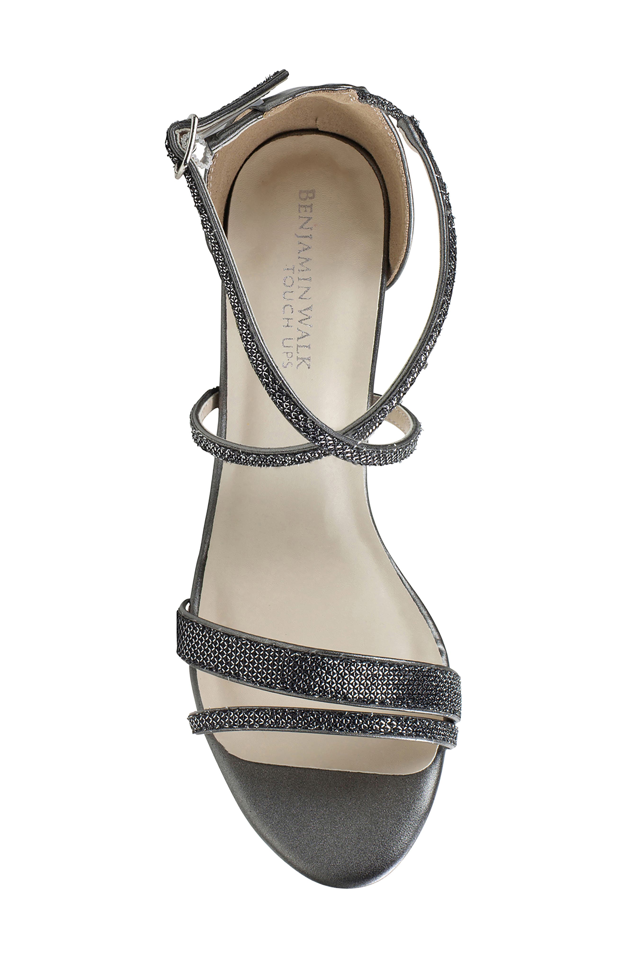 Touch Ups Daphne Sandal, Alternate, color, Pewter