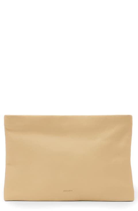 Bettina Leather Clutch