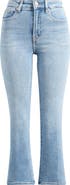 Good American Good Legs Crop Mini Bootcut Jeans