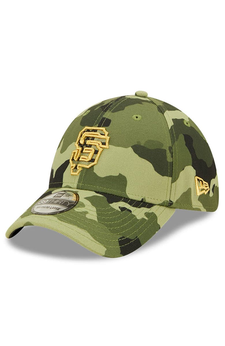 New Era Men's New Era Camo San Francisco Giants 2022 Armed Forces Day 39THIRTY Flex Hat, Alternate, color, Camo