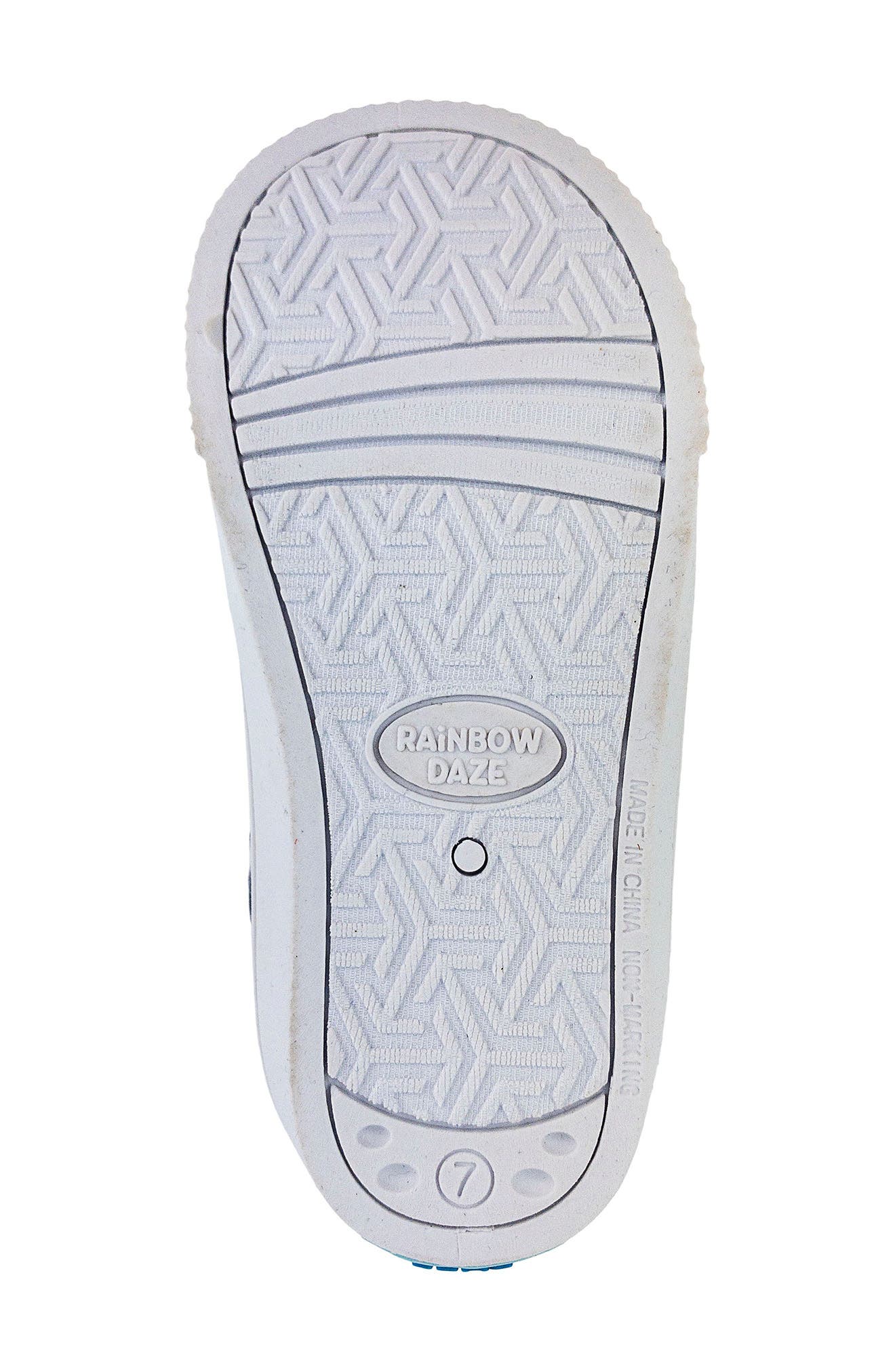 RAINBOW DAZE Dino Double Strap Athletic Sneaker, Alternate, color, Blue