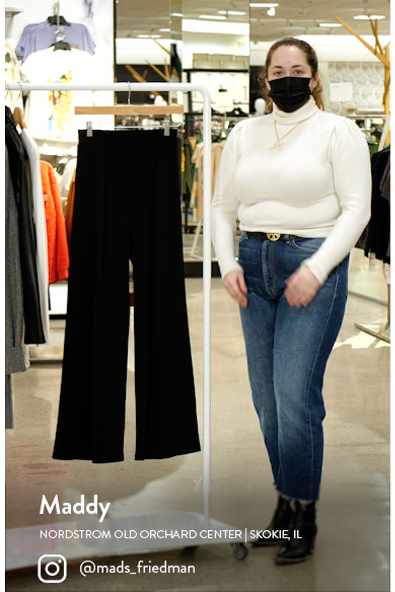 Scuba Crepe Wide Leg Pants video