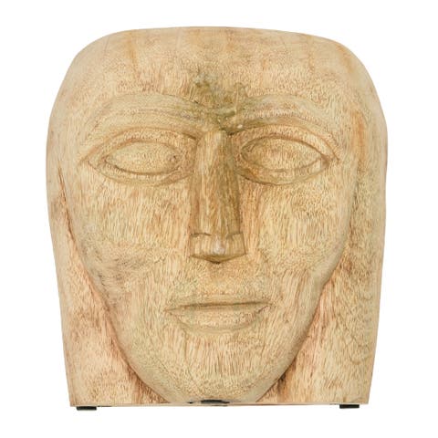 Hand-Carved Face