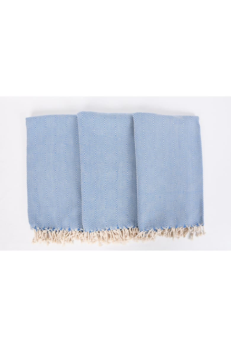 Kaputas Throw Blanket/Towel, Alternate, color, Blue