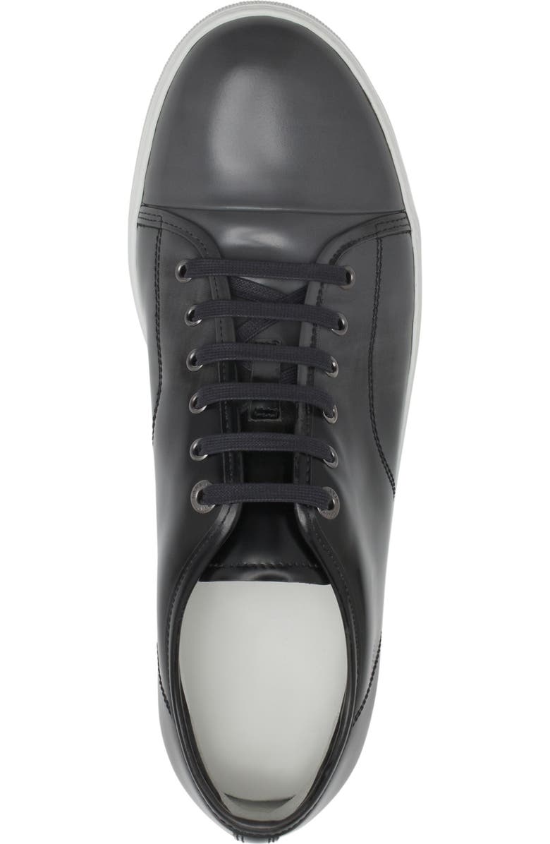 Lanvin DBB1 Gradation Leather Sneakers, Alternate, color, Dark Grey/Grey