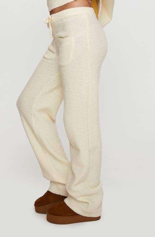 Princess Polly Susi Fluffy Knit Drawstring Pants