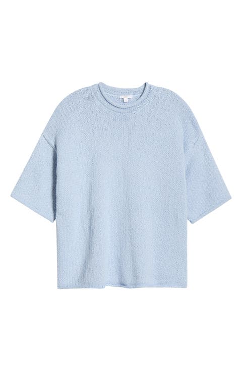 Cloud Cotton Short Sleeve Sweater
