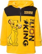 Disney Lion King Fleece Quarter-Zip Hooded Sweatshirt