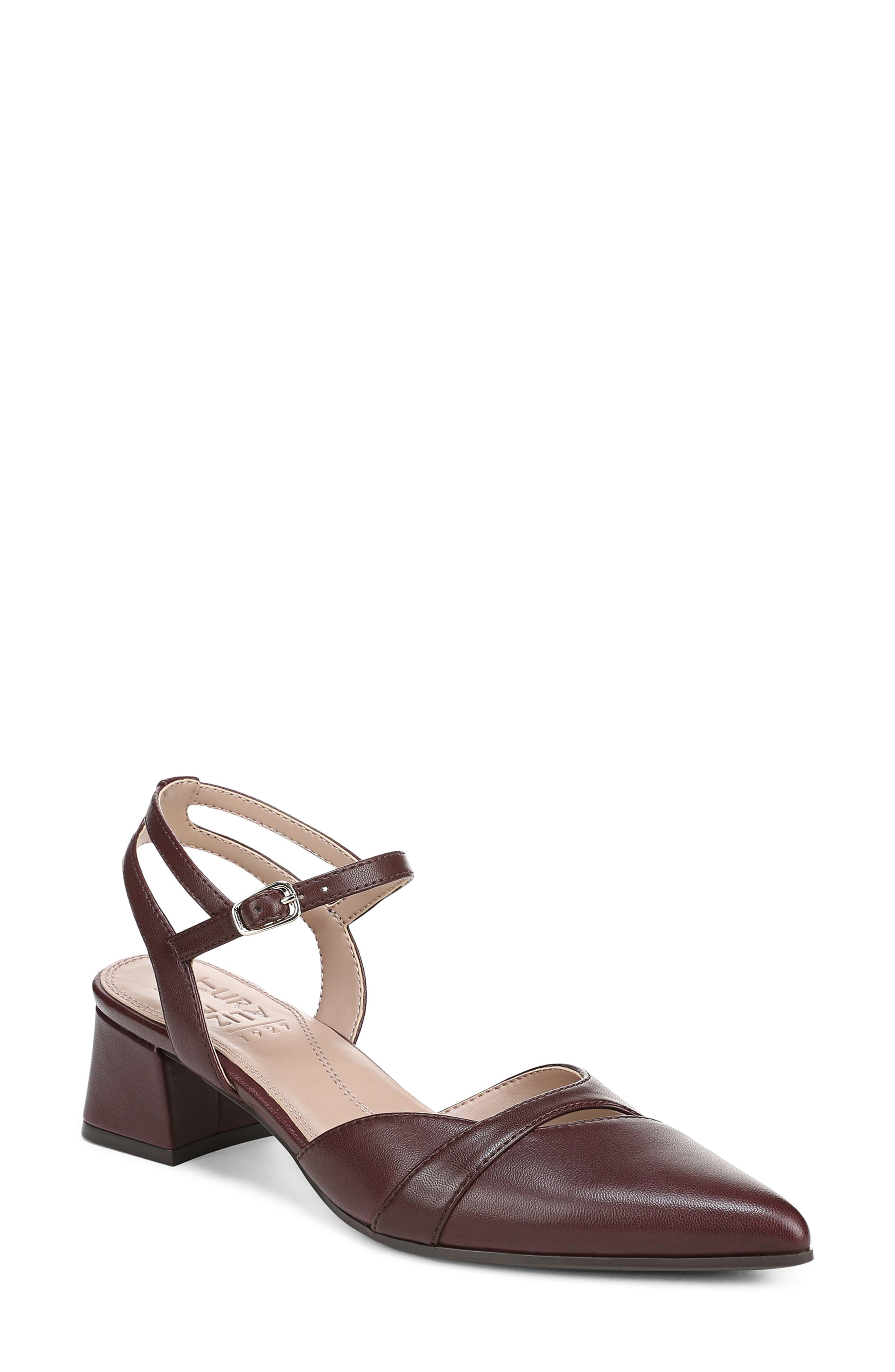 MERLOT RED LEATHER
