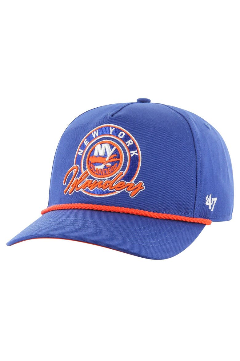 Men's '47 Royal New York Islanders Ringtone Hitch Adjustable Hat, Main, color, Royal