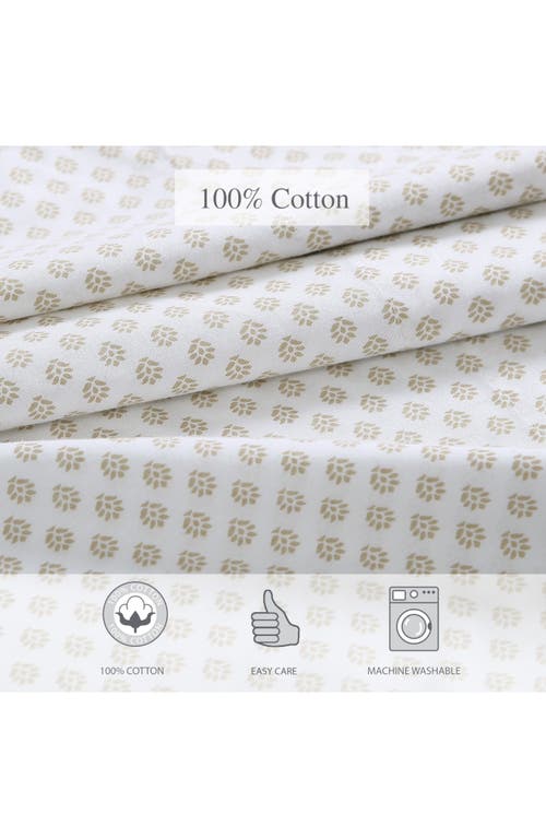 Stone Cottage Millstone 200 Thread Count Cotton Percale Sheet Set In Sand