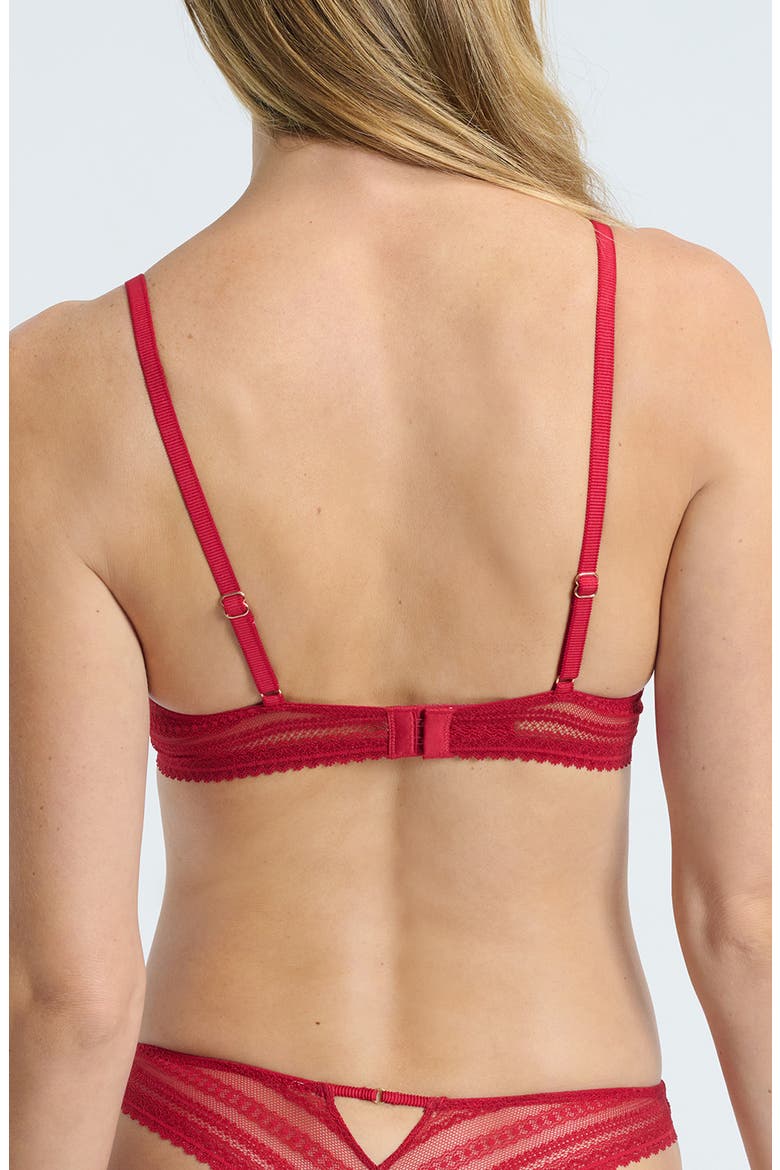 Aura N°2 Classique Underwire Bra, Alternate, color, RED