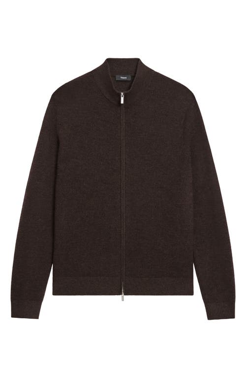 Theory Cyr Cashmere Cardigan In Brown