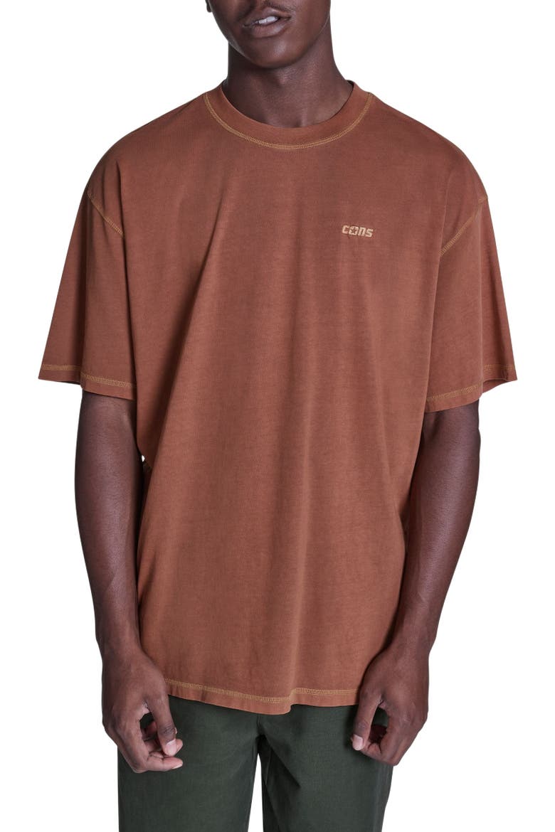 Cons Short Sleeve Tee, Main, color, UNEARTHED