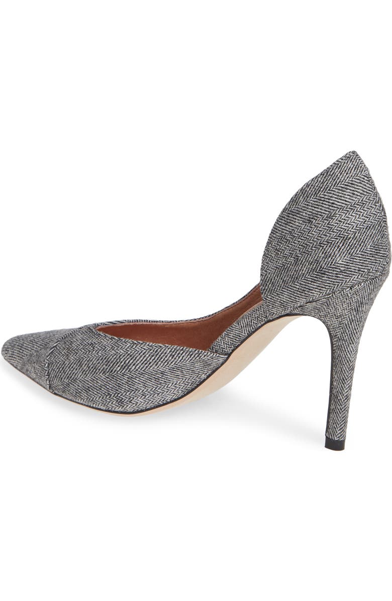 Halogen<sup>®</sup> Autumn Pump, Alternate, color, Grey Herringbone Fabric