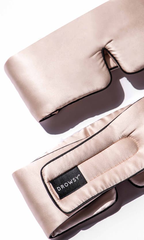 Drowsy Sleep Co . Pipe Dreams Sleep Masks In Summer Coral