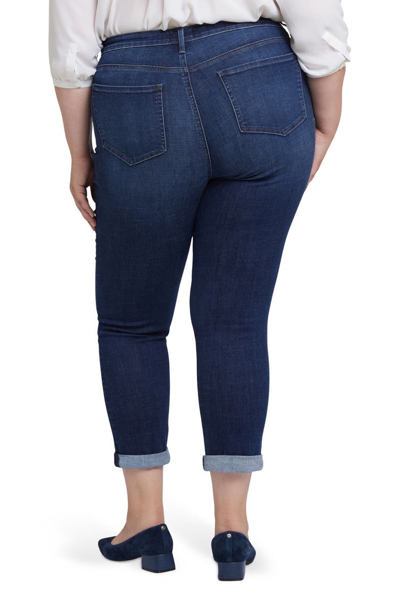Sheri Cuff Ankle Skinny Jeans, Alternate, color, WELLSPRING