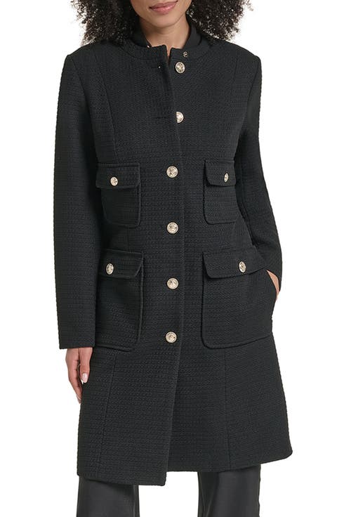 Single Breasted Long Coat