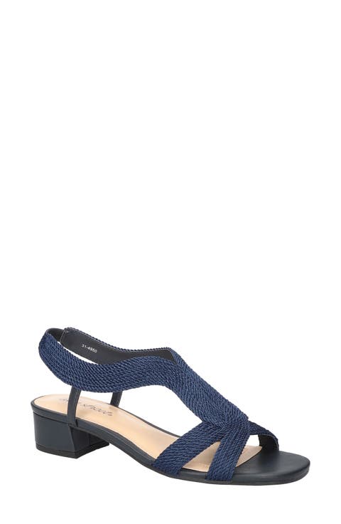 Festival Block Heel Slingback Sandal (Women)