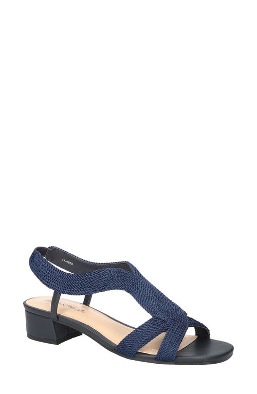 EASY STREET EASY STREET FESTIVAL BLOCK HEEL SLINGBACK SANDAL