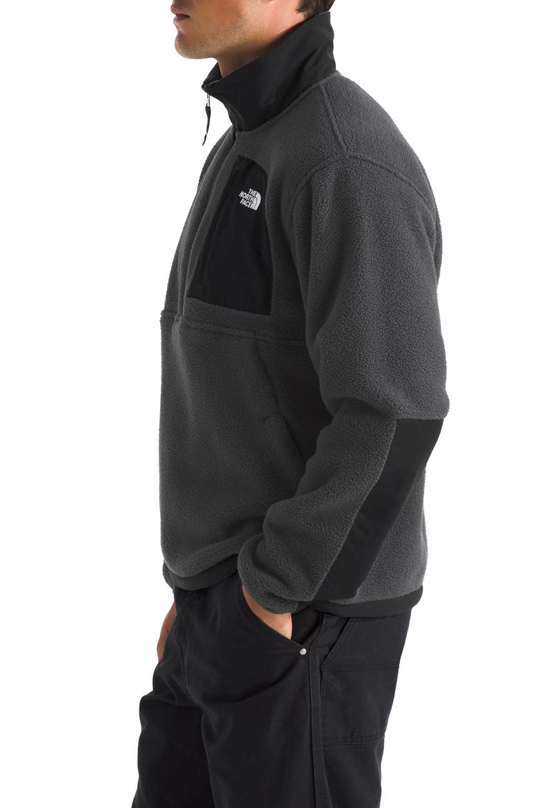 Yumiori Off Peak Recycled Fleece Half Zip Pullover, Alternate, color, ASPHALT GREY/ TNF BLACK
