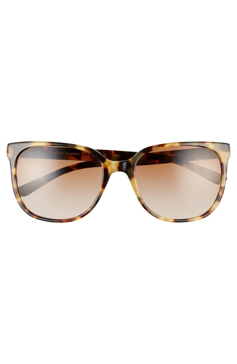 Tory Burch 57mm Gradient Sunglasses, Alternate, color,