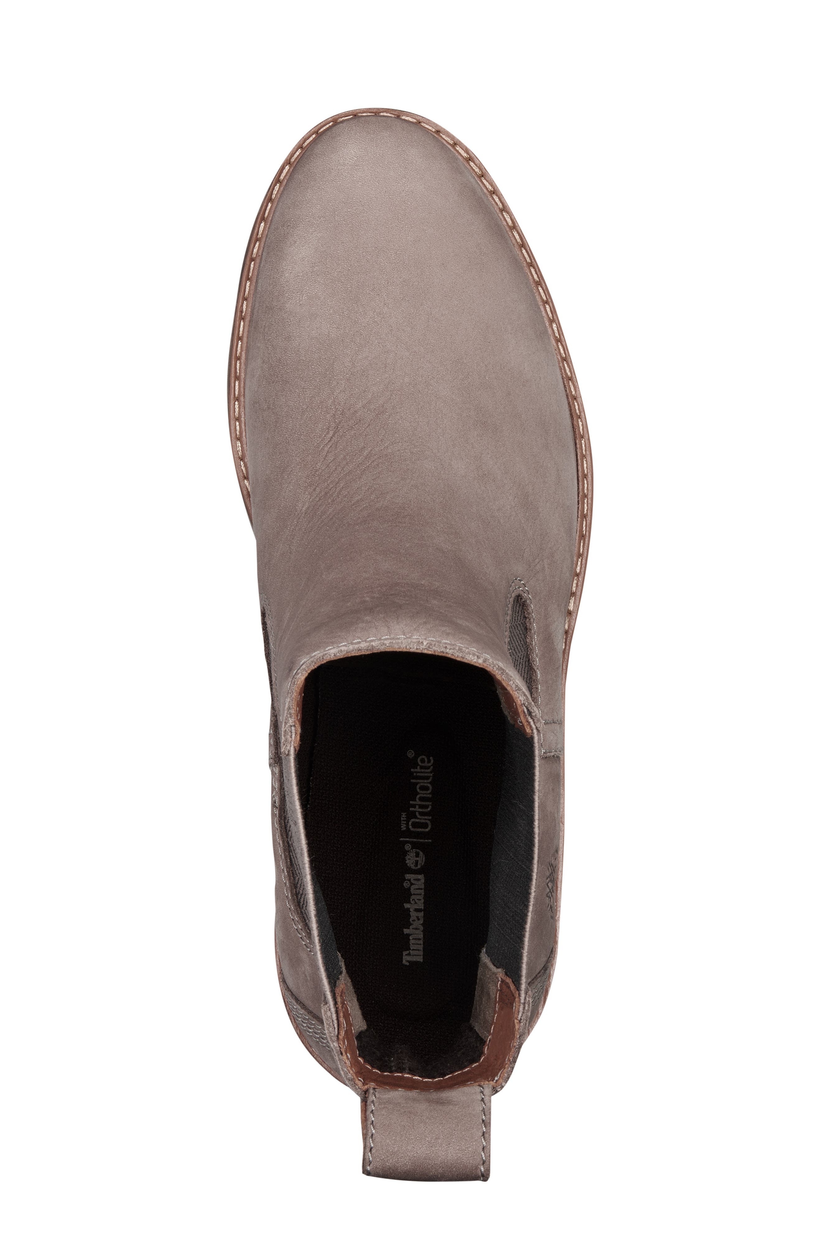 Courmayeur Valley Chelsea Boot, Alternate, color, TAUPE GREY NUBUCK