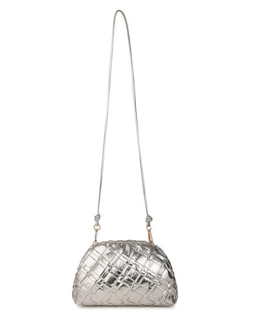 Rafé New York Rafe New York Aya Frame Clutch In Silver