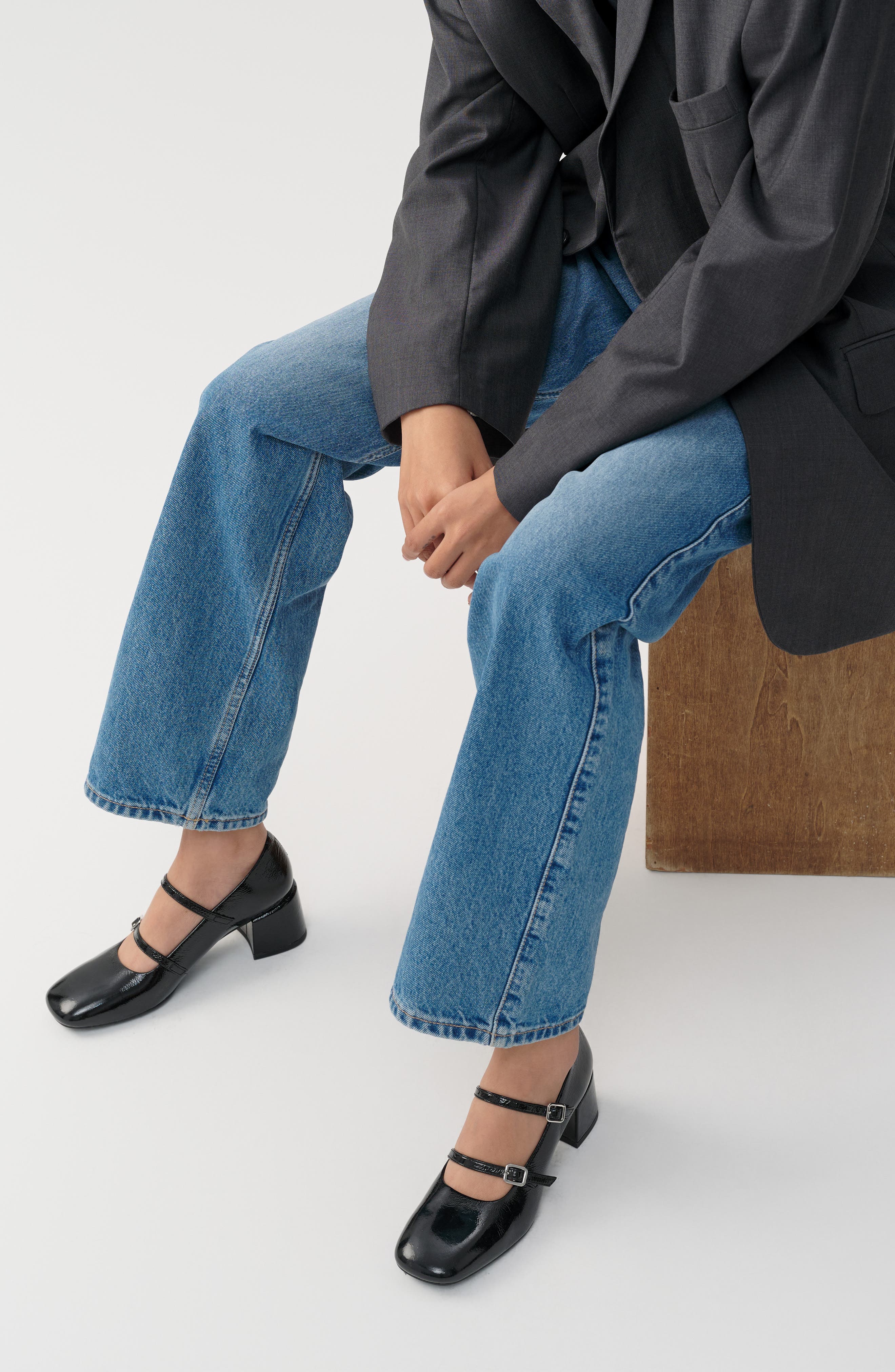 Vagabond Shoemakers Addison Mary Jane Pump, Alternate, color, Black