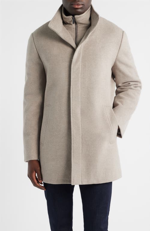 Cardinal of Canada Mont Royal Insulated Wool & Cashmere Jacket with Bib in Taupe  product