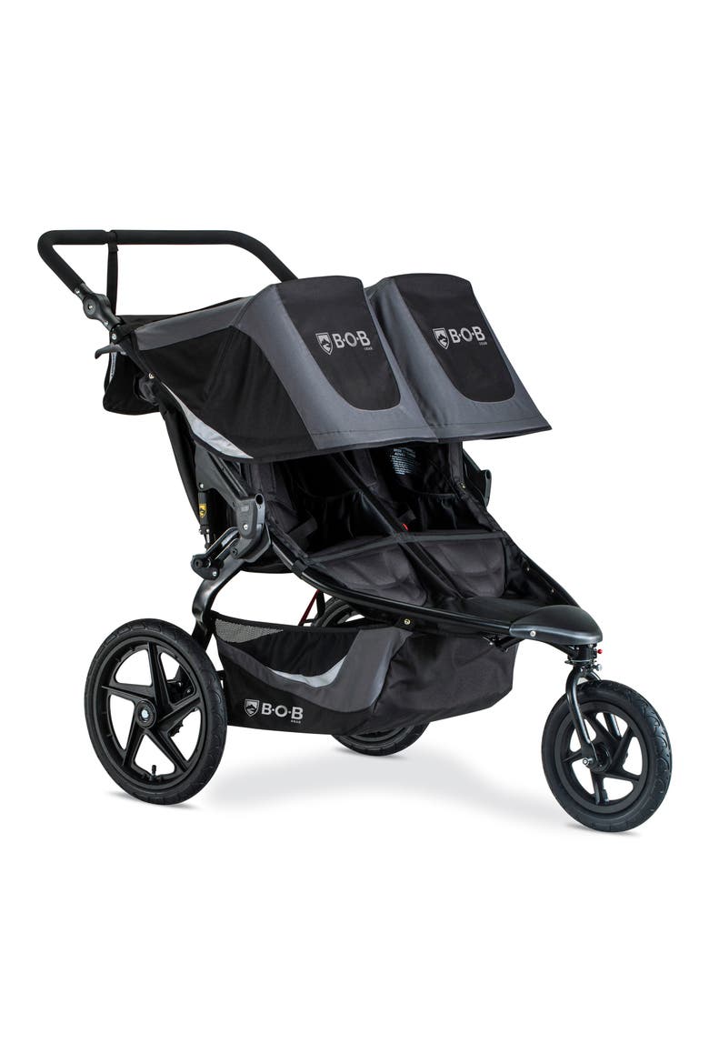 Revolution Flex 3.0 Duallie Double Stroller, Main, color, BLACK