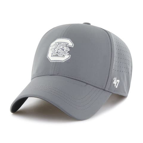 Men's '47 Gray South Carolina Gamecocks Forward Vent MVP Adjustable Hat