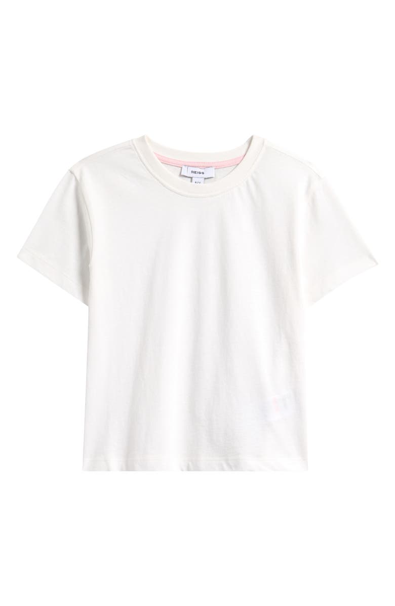 Reiss Kids' Belle Cotton T-Shirt, Main, color, Bellesrivory