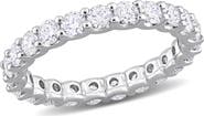 Julianna B. 2 CTW Lab Grown Diamond Eternity Band 14k