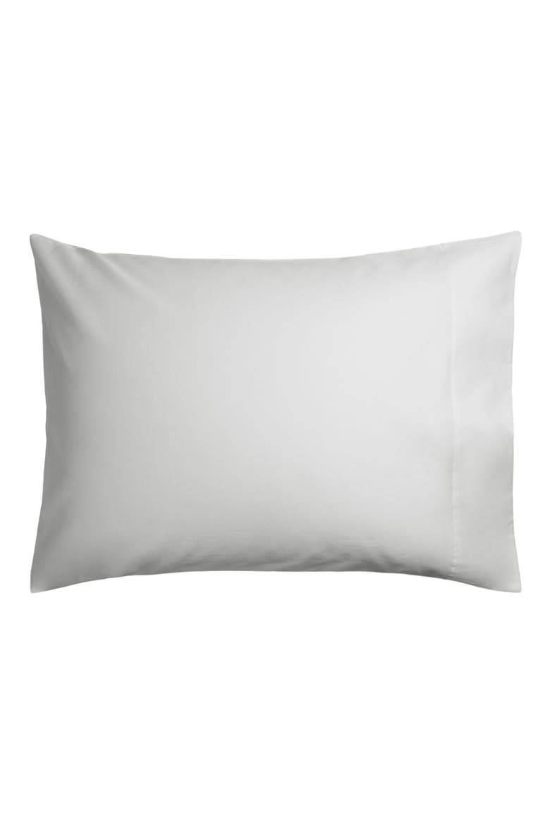 Set of 2 Sateen Pillowcases, Alternate, color, LIGHT GREY