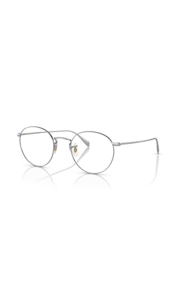 Oliver Peoples 50mm Phantos optical glasses, Main, color, Silver