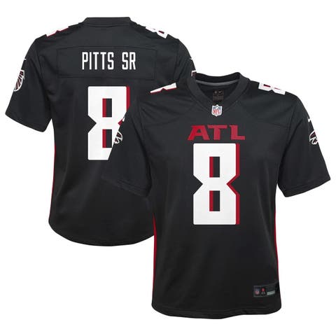 Youth Nike Kyle Pitts Sr. Black Atlanta Falcons Game Jersey