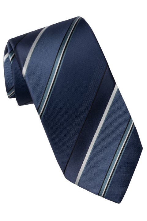 Rufino - Extra Long Silk Jacquard Tie for Men