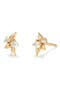  Gold Vermeil/ Clear