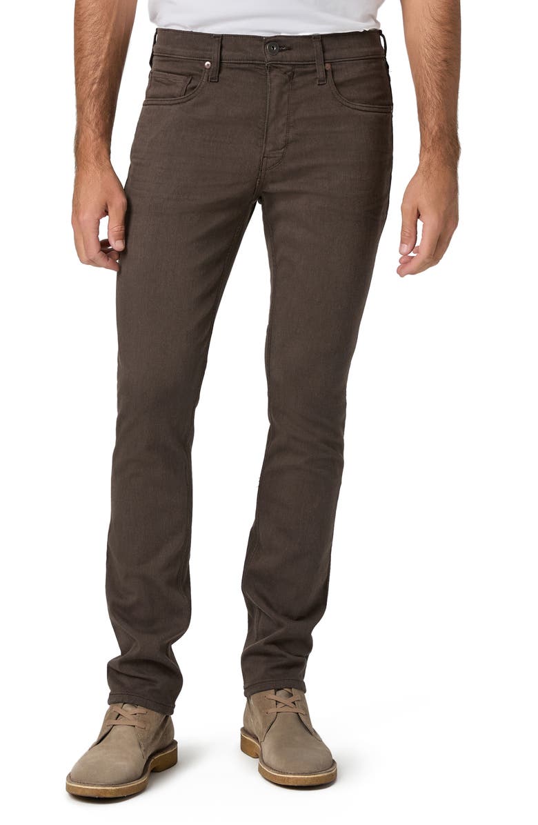 PAIGE Federal Transcend Slim Straight Leg Jeans, Main, color, Vintage Deep Oak