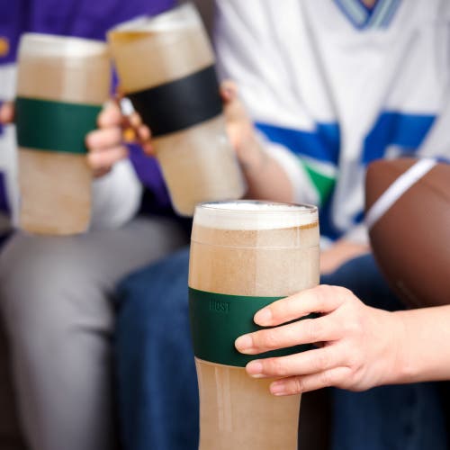 Host Beer Freeze Cooling Cup Set Of 2 In Green