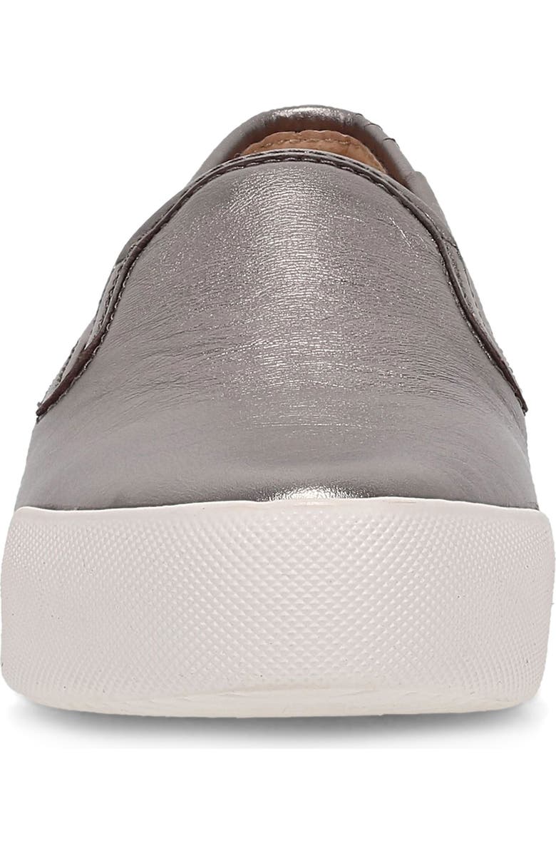 Frye Mia Slip-On Sneaker, Alternate, color, Dark Pewter