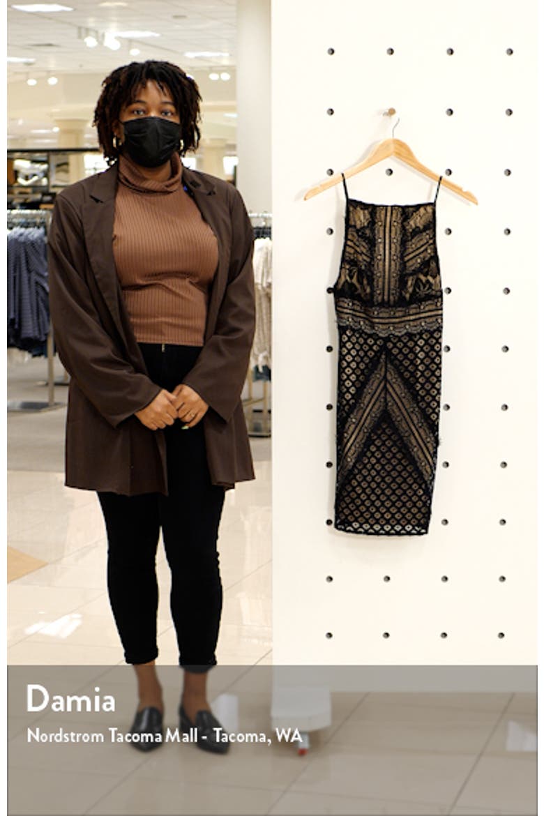 Wink Wink Lace Body-Con Dress video
