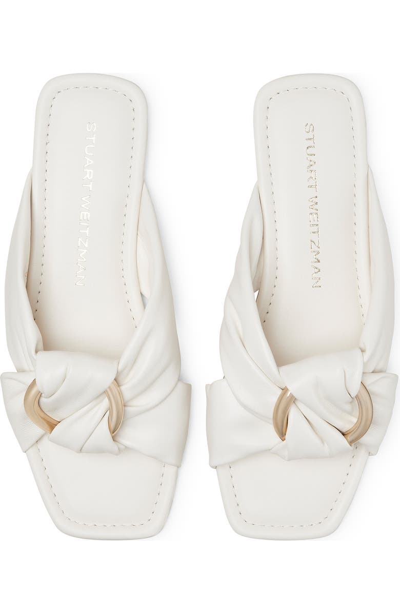 Stuart Weitzman Cece Slide Sandal, Alternate, color, Cream.