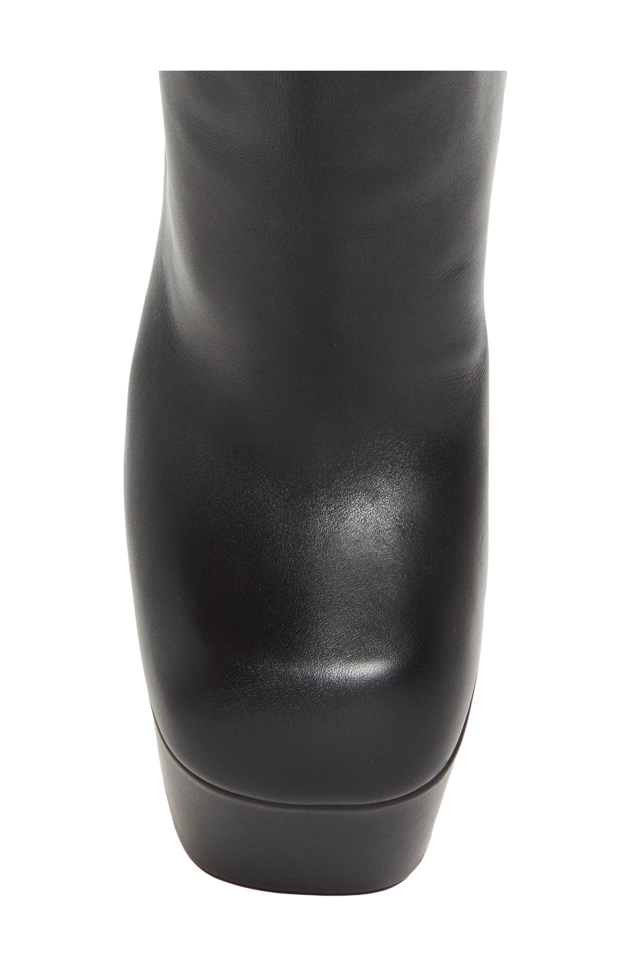 Christian Louboutin Aquabootie Platform Bootie, Alternate, color, Black