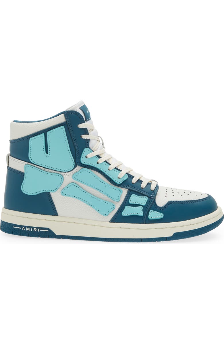 AMIRI Skeleton High Top Sneaker, Alternate, color,