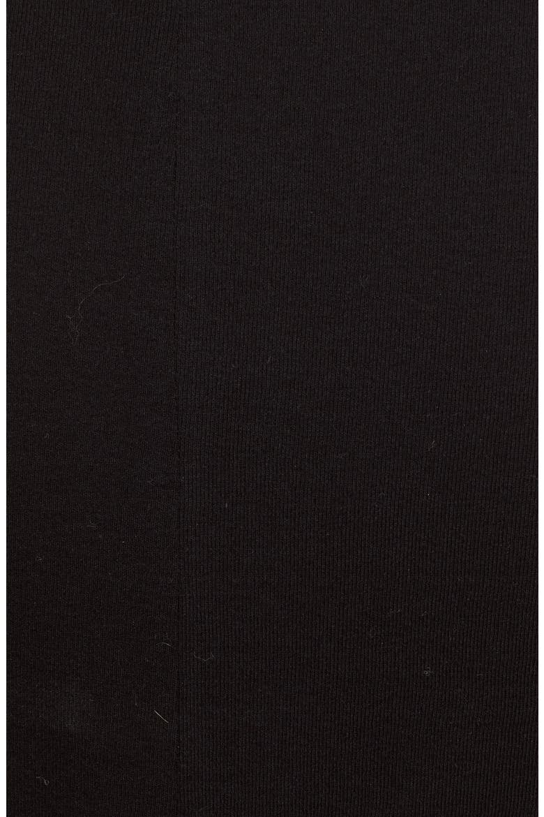 Split Apron Wrap Tee, Alternate, color, BLACK
