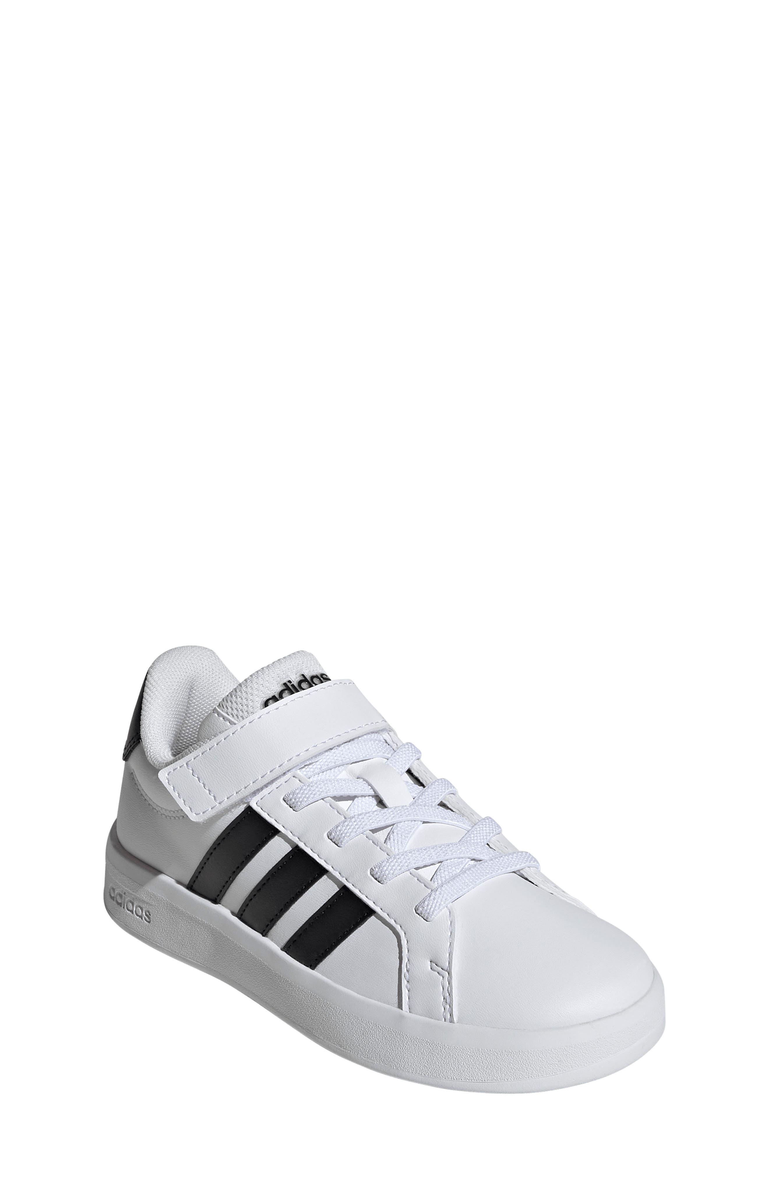 adidas Kids' Grand Court 3-0 Sneaker, Main, color, Footwear White/ Core Black